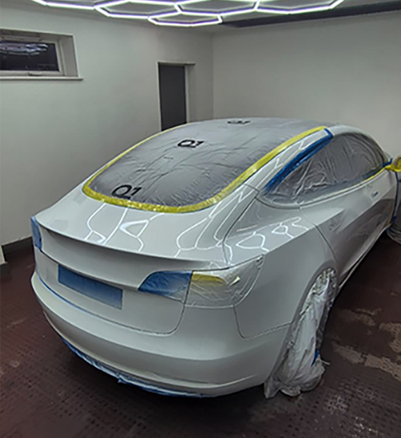 Tesla Model 3 Respray Tesla Model 3 Car Respray