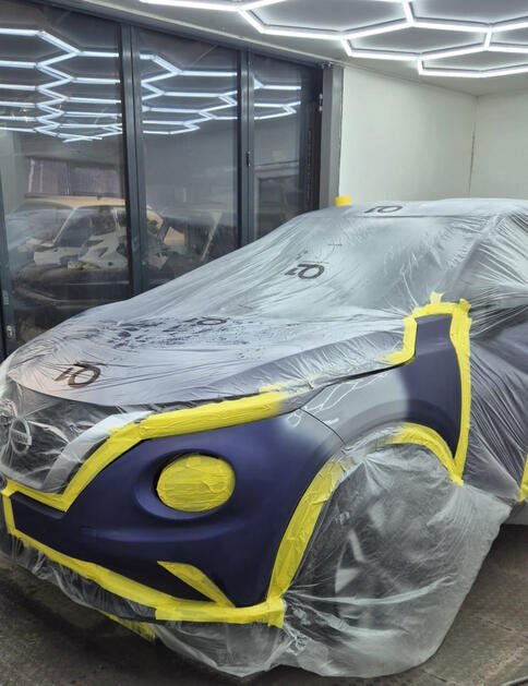 Nissan Qashqai Front Wing and Bumper Smart Repair Nissan Qashqai Front Wing and Bumper Smart Repair