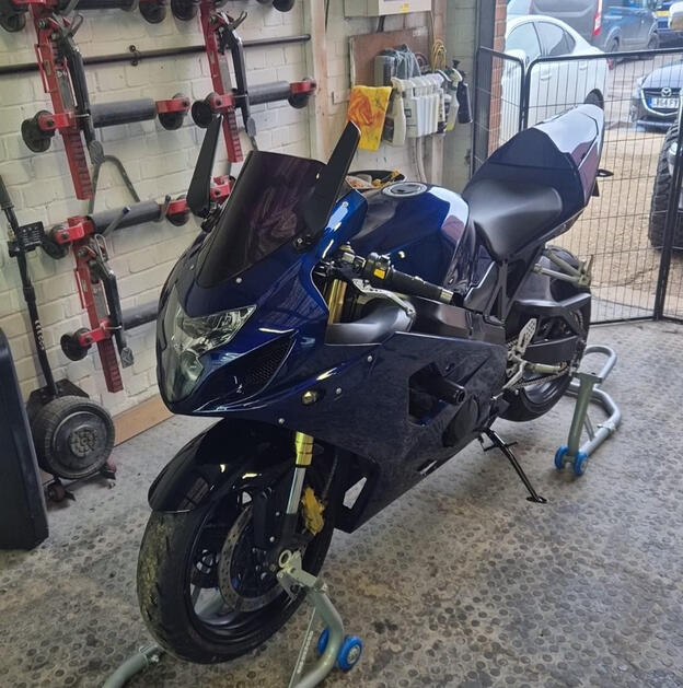 Motorbike Painting Motorbike Painting