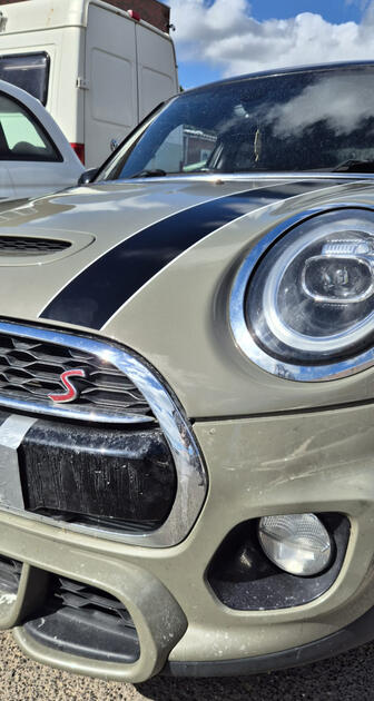 Mini Cooper S Dent Repair (After) Mini Cooper S Dent Repair (After)